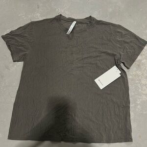 Lululemon Dark Grey All Yours Tee - “ThreadDye”